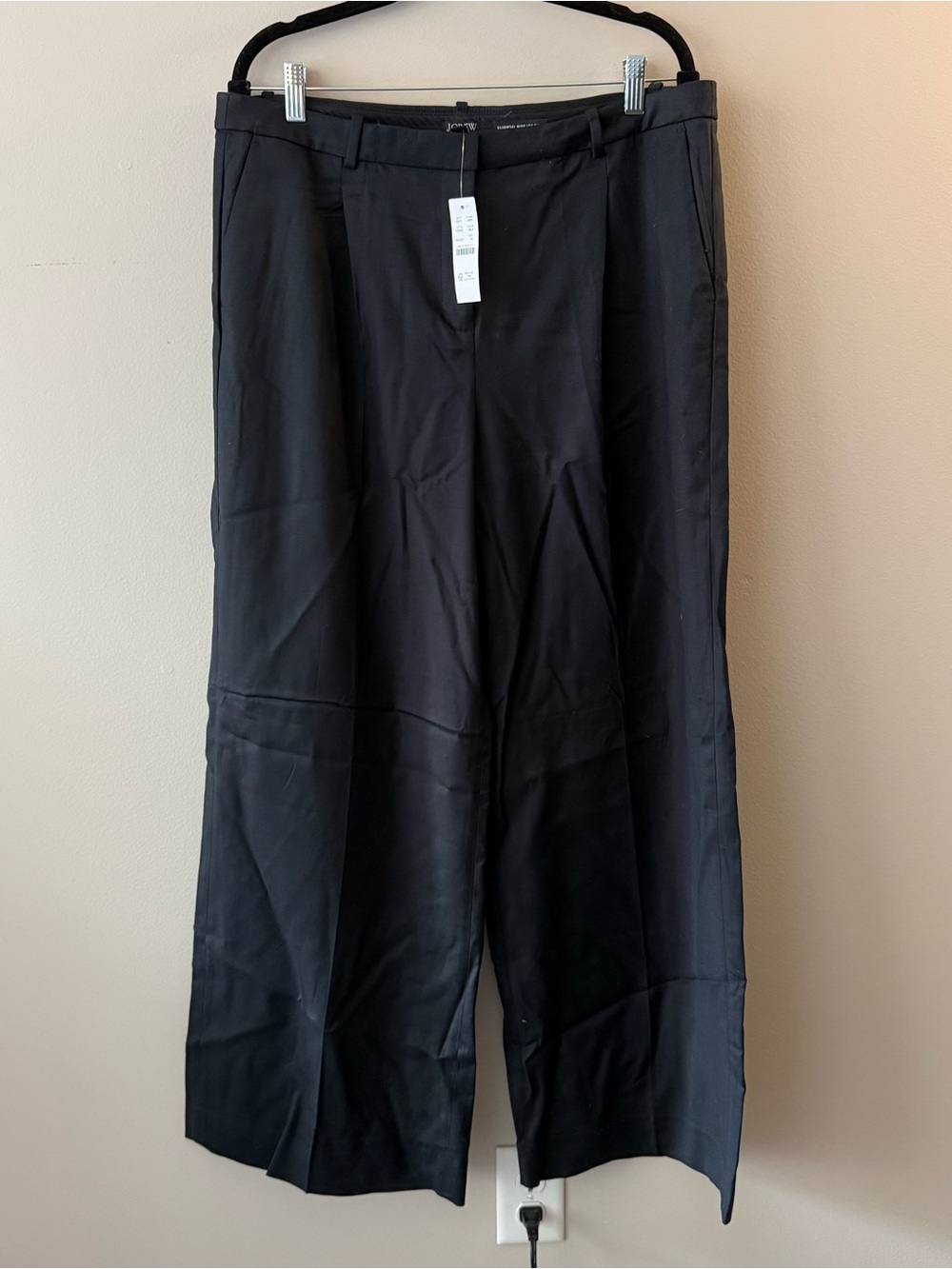 J. Crew Essential Wide Leg Pants